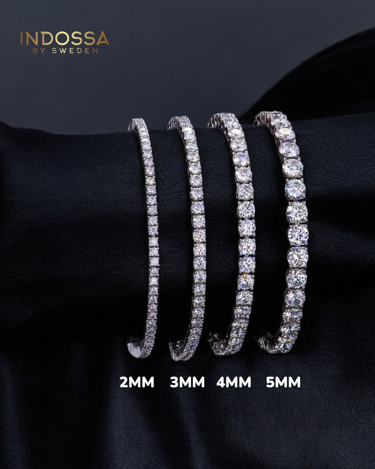 TENNIS BRACELET LUXURY - SILVER (5MM)