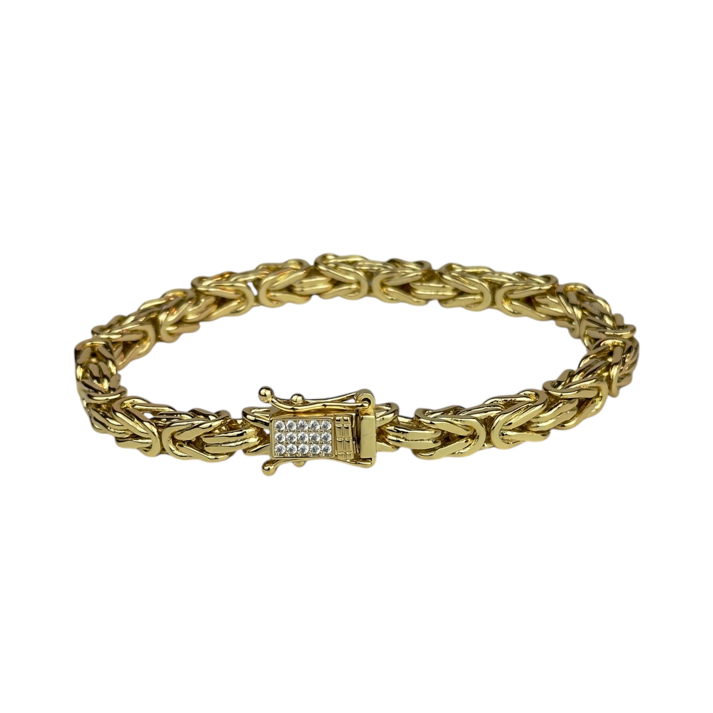 BYZANTINE BRACELET LUXURY - GOLD (6MM)