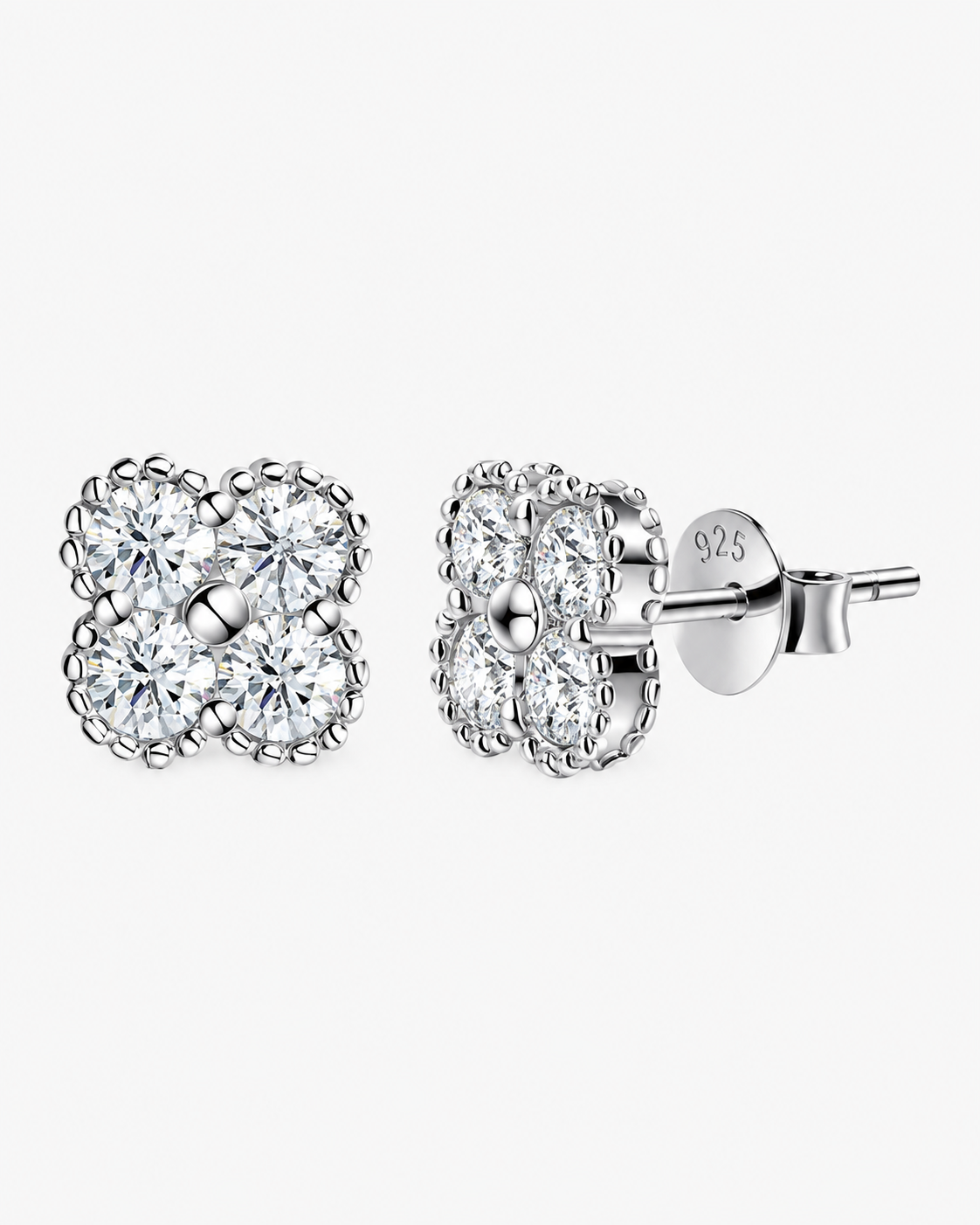 EARRINGS CHIARA MOISSANITE S925 - SILVER
