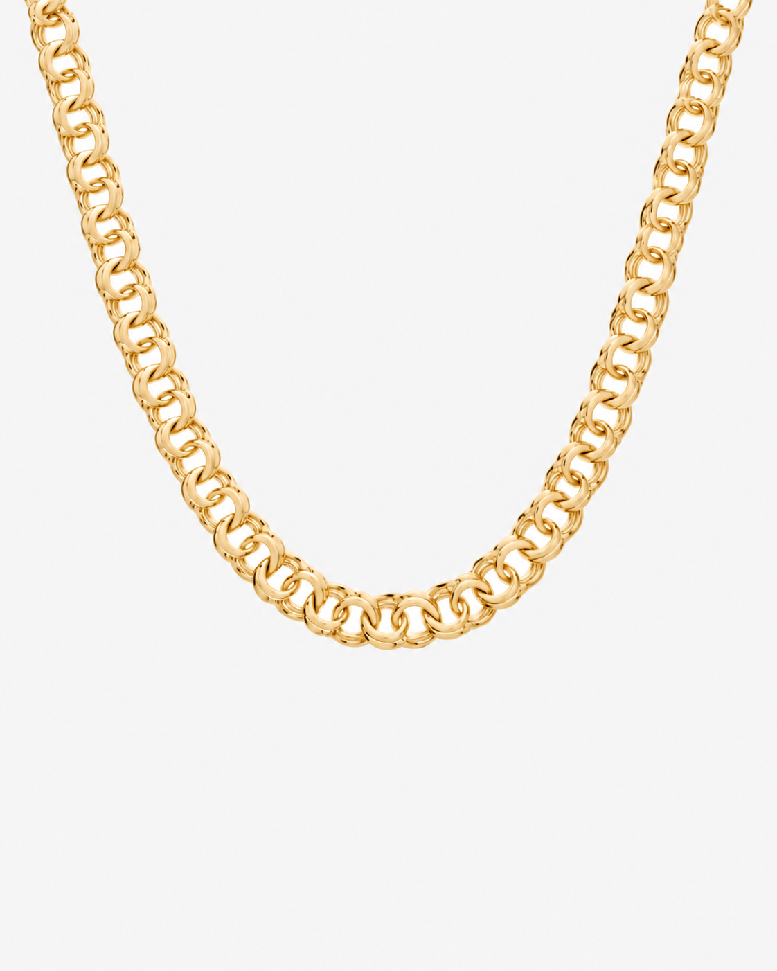 BISMARCK LUXURY NECKLACE - GOLD (11MM)