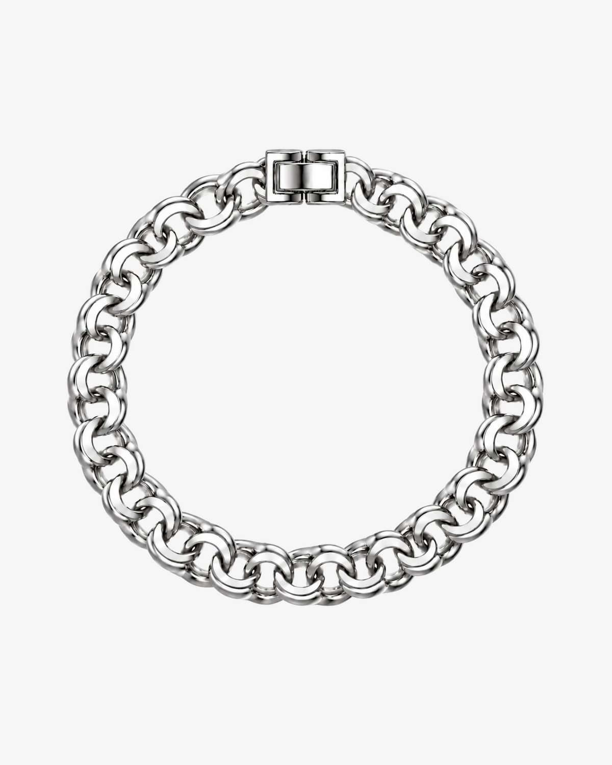BISMARCK LYX ARMBAND - SILVER (11MM)