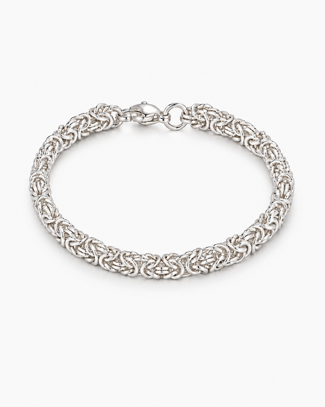 BYZANTINE K2 BRACELET - SILVER (6MM)