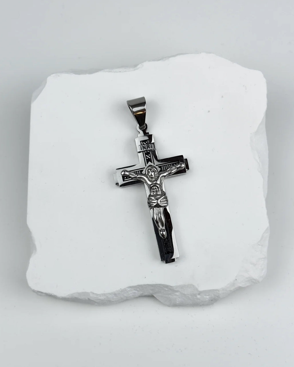 BYZANTINE K2 WITH CROCE - SILVER (6MM)