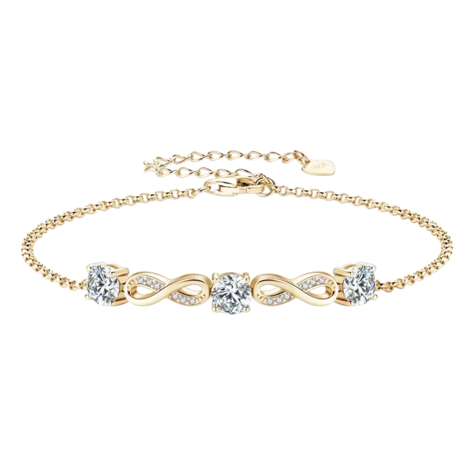 BRACELET AURORA MOISSANITE S925 - GOLD