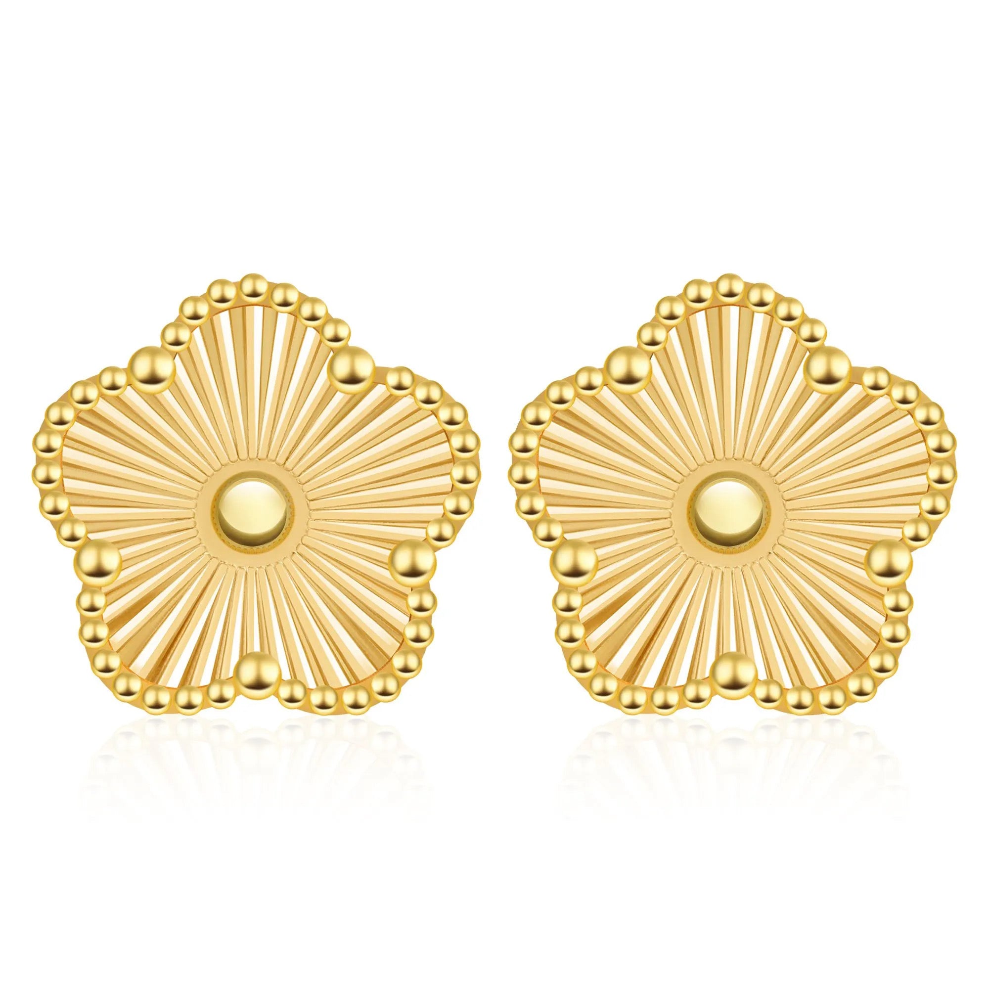 EARRINGS FIORI - GOLD