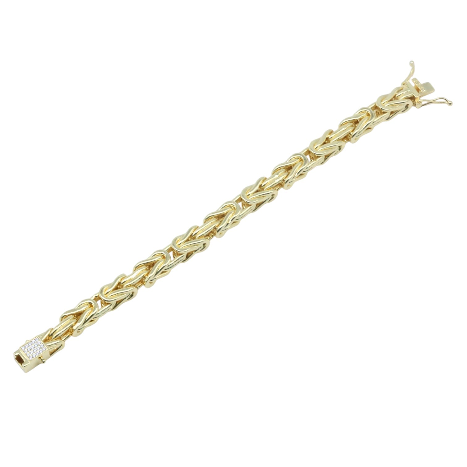KEISER ARMBÅND LUKSUS - GULL (8MM)