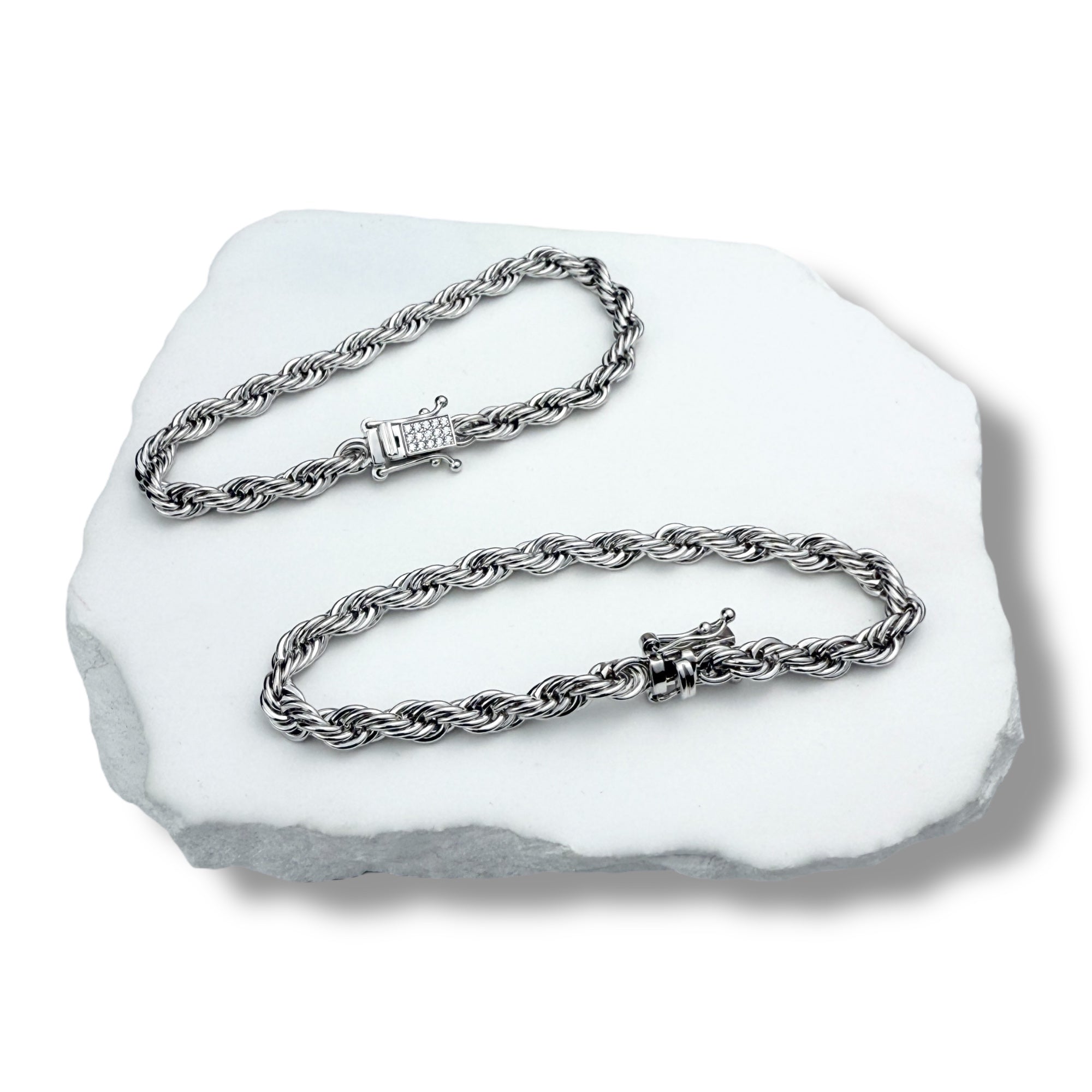 BRACELET STHLM LUXURY - SILVER (6MM)