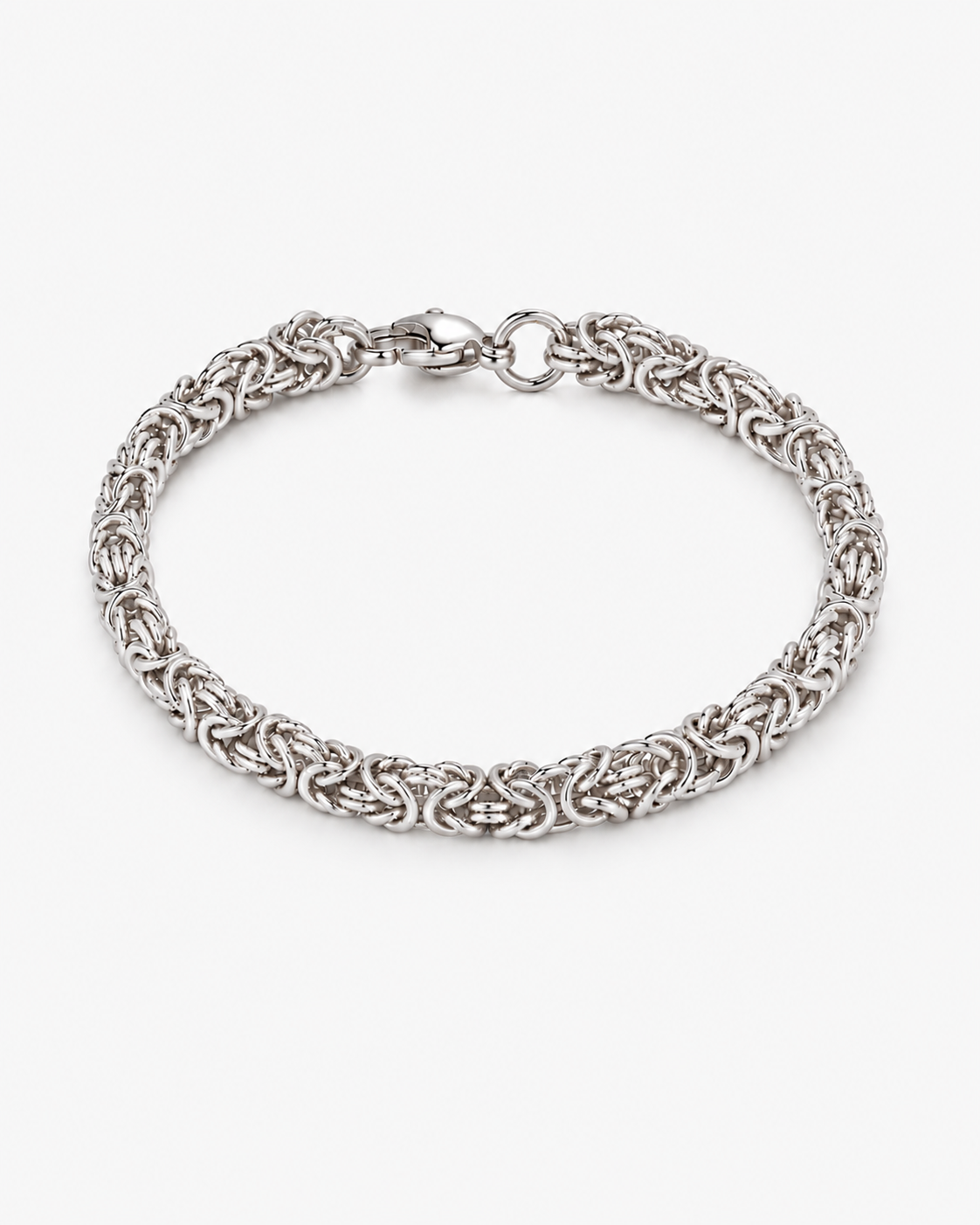 BYZANTINE K2 BRACELET - SILVER (6MM)
