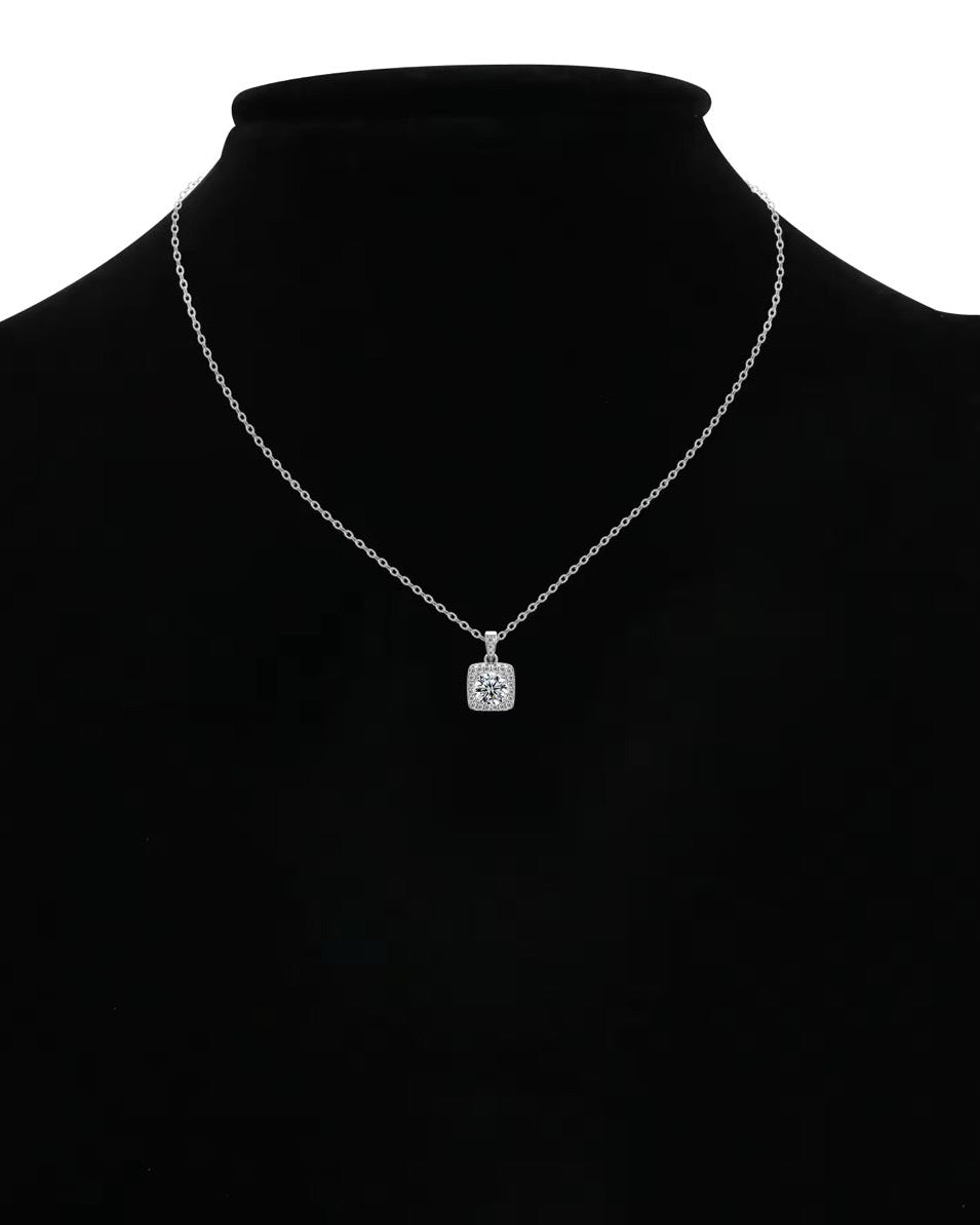 IZABEL NECKLACE MOISSANITE S925 - SILVER