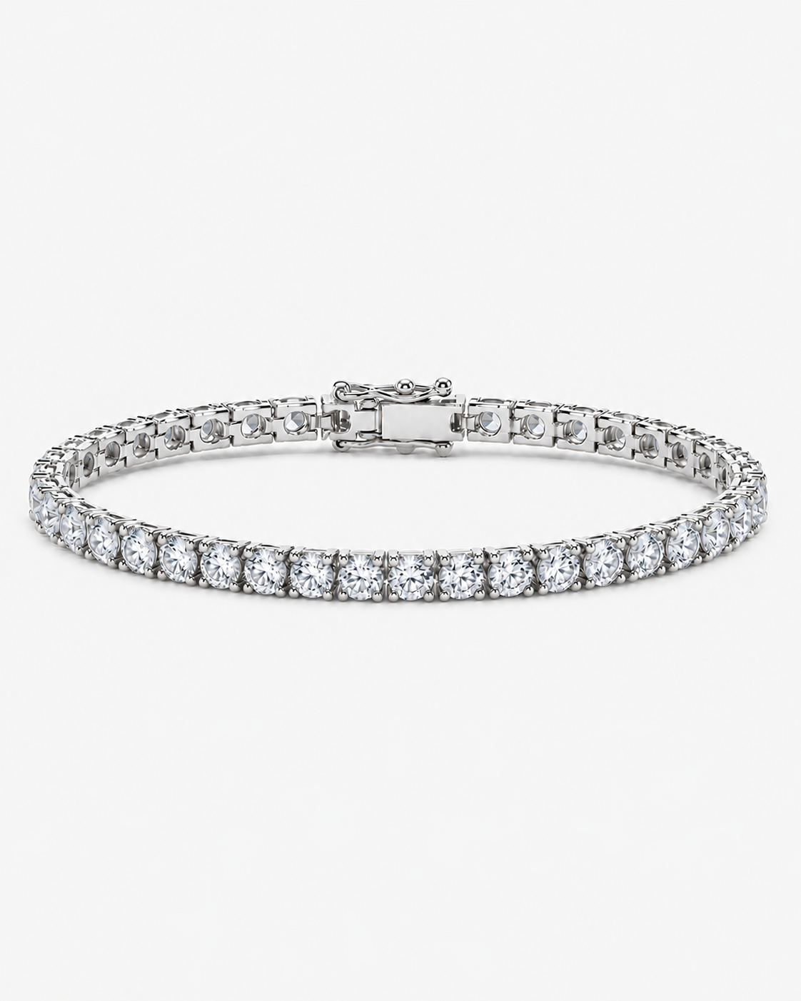 TENNIS BRACELET LUXURY - SILVER (5MM)