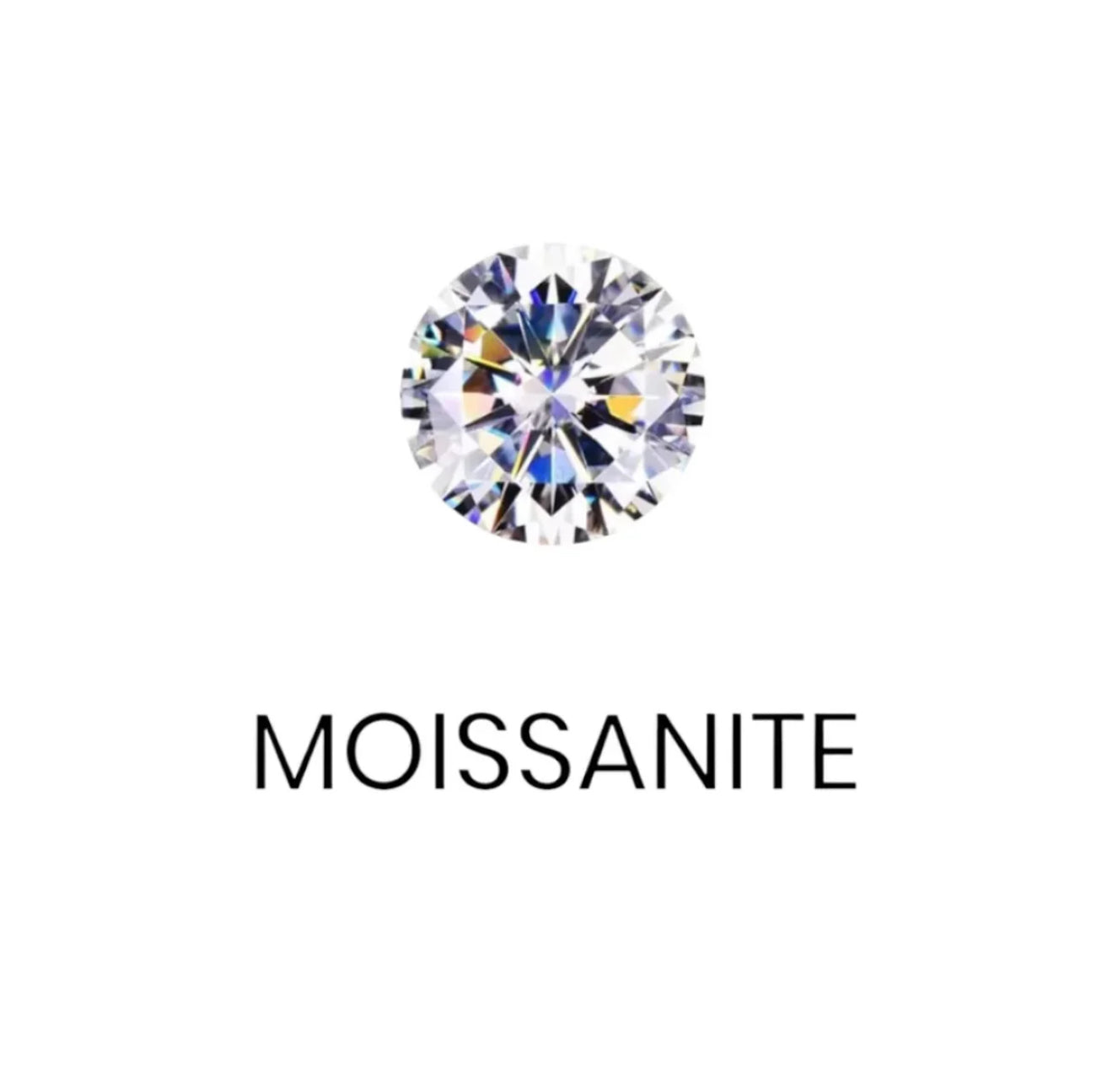 RING WITH MOISSANITE DIAMONDS S925 - SILVER