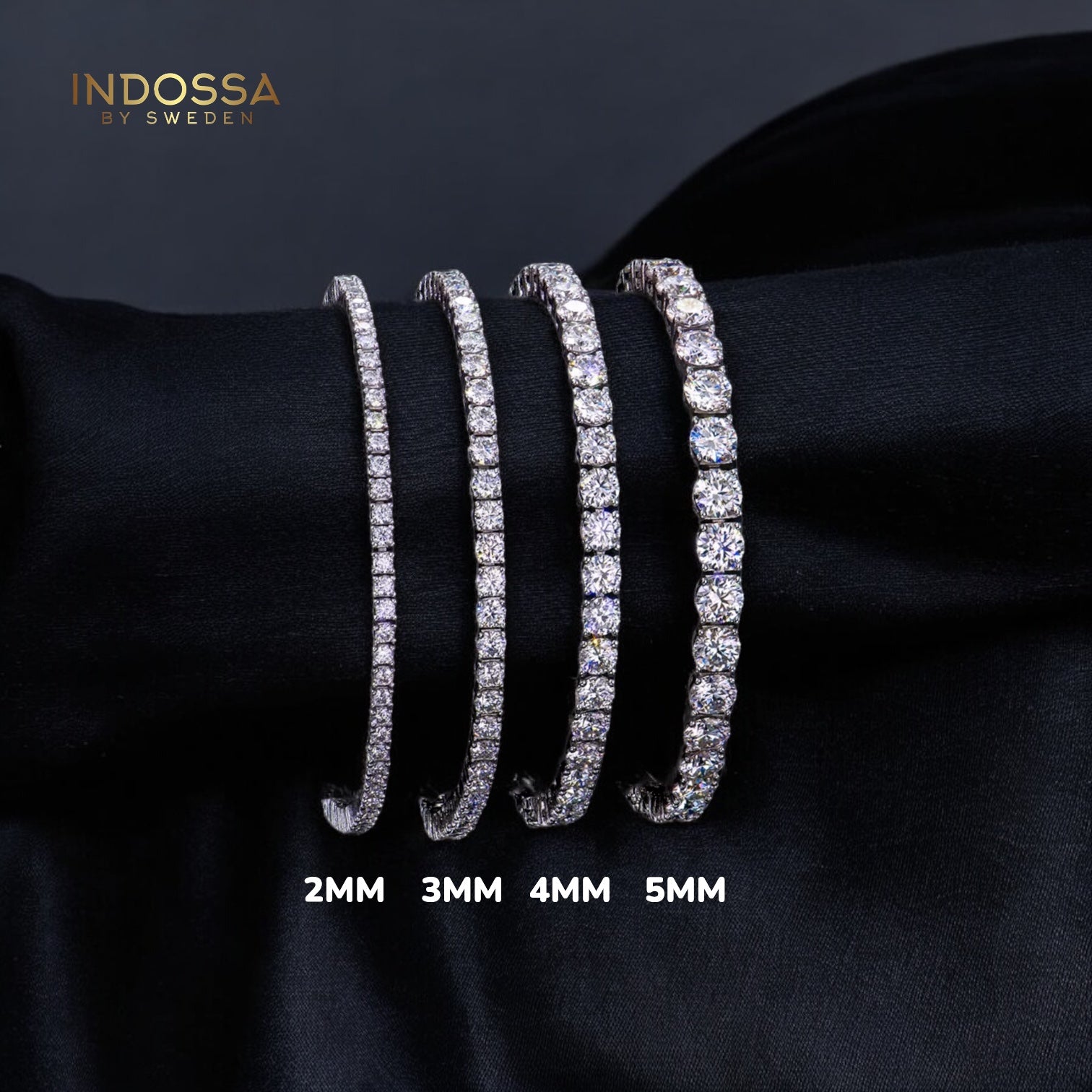 TENNIS BRACELET LUXURY - SILVER (2MM)