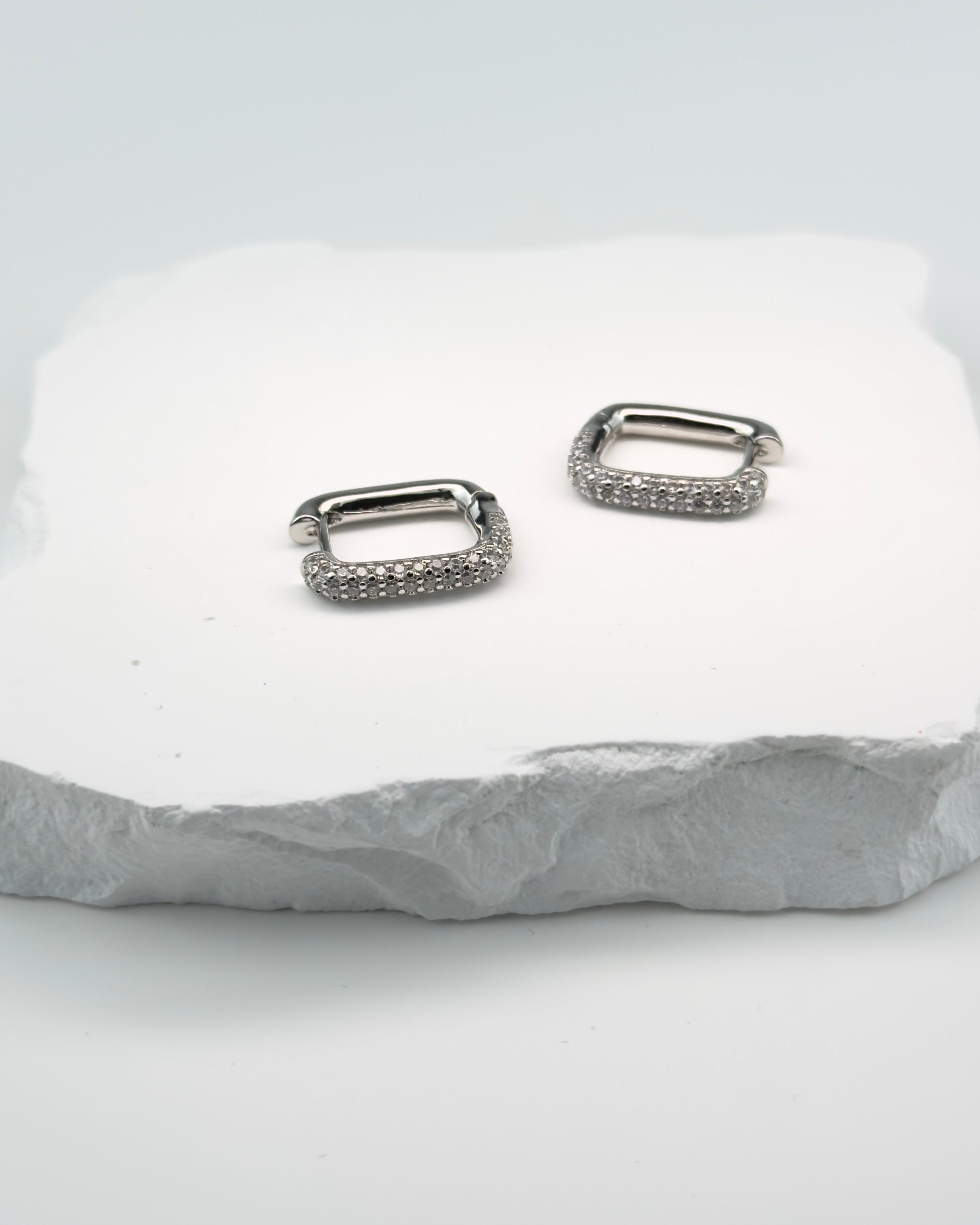 EARRINGS ALESSANDRA - SILVER