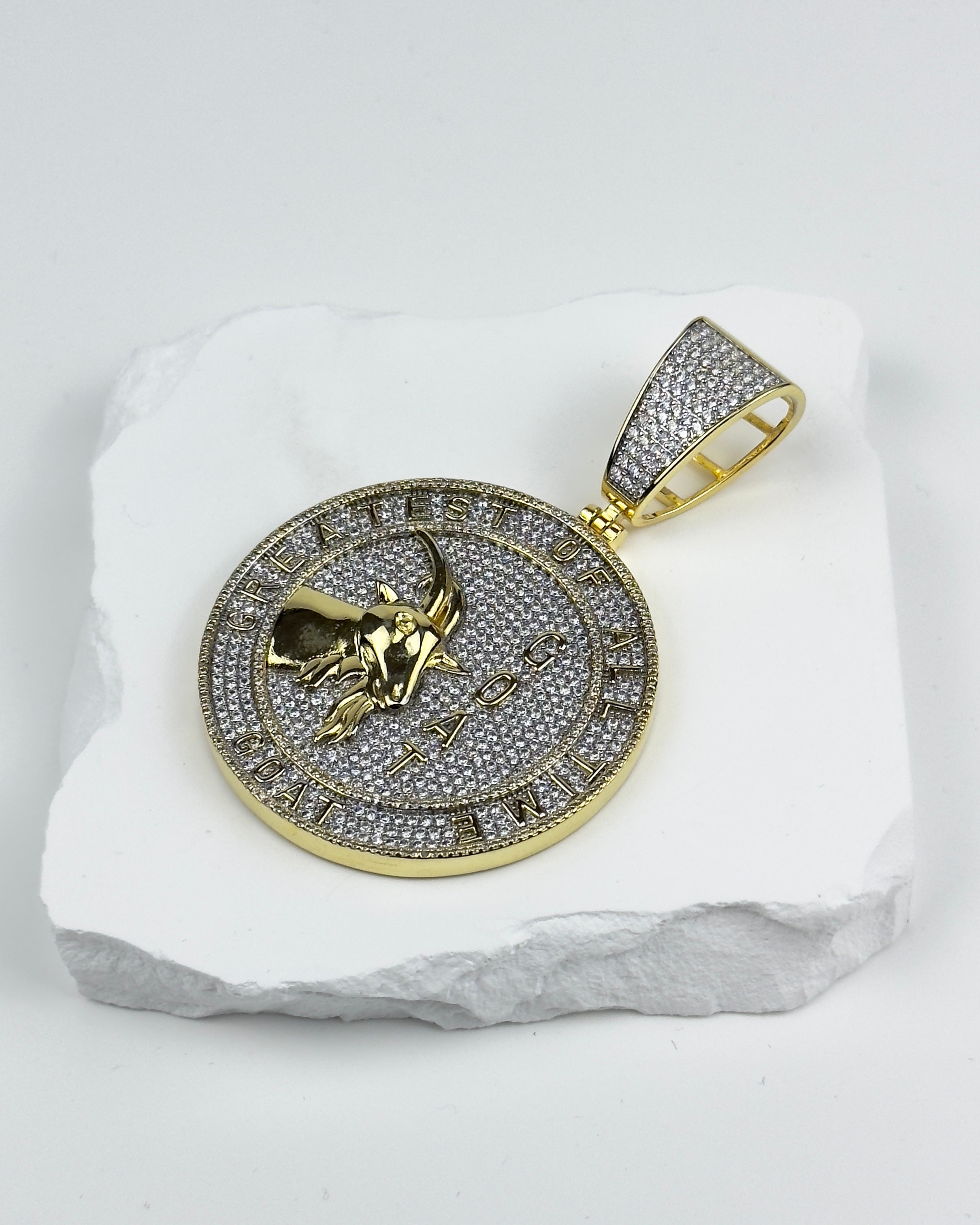 GOAT PENDANT - GOLD
