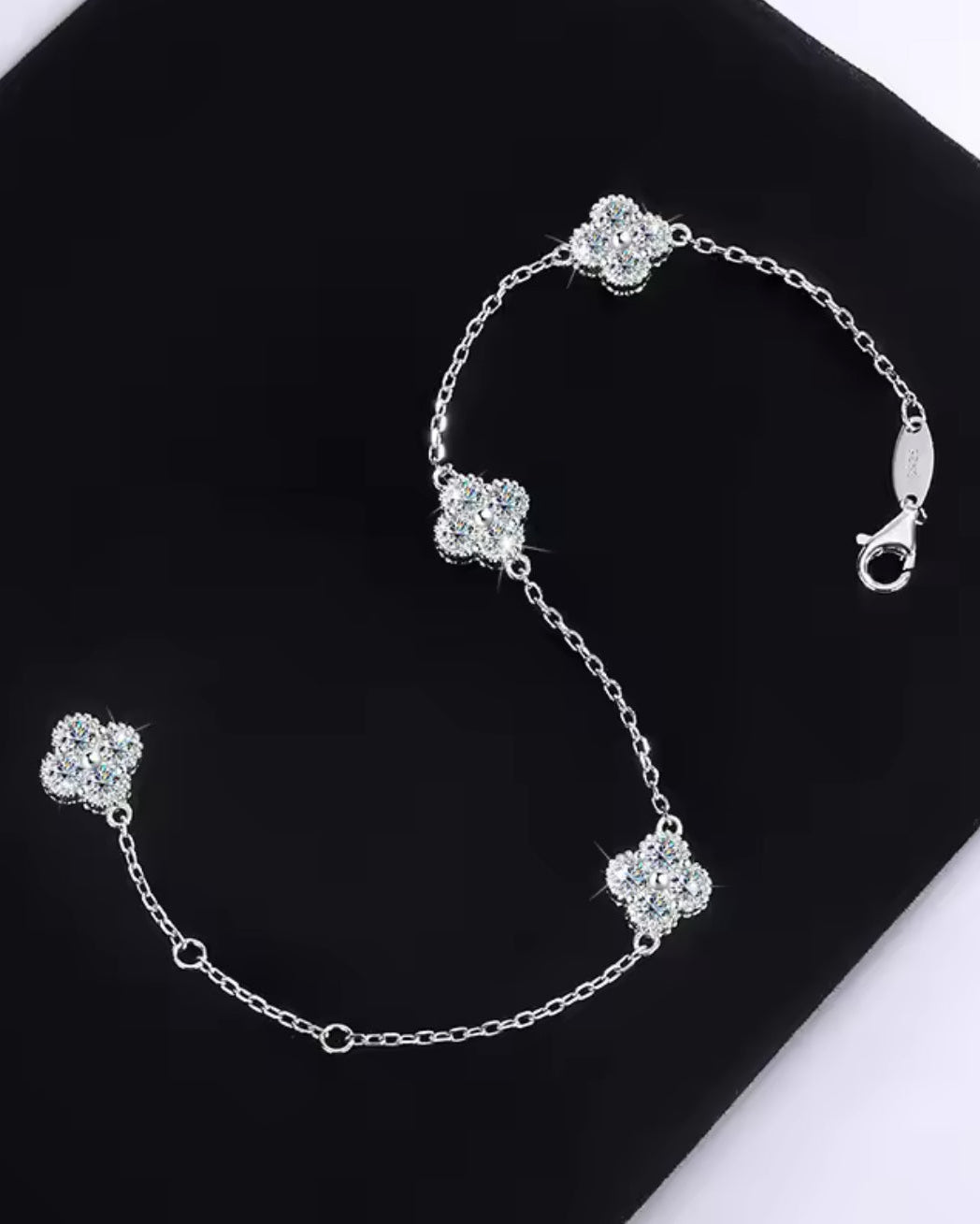 BRACELET CHIARA MOISSANITE S925 - SILVER
