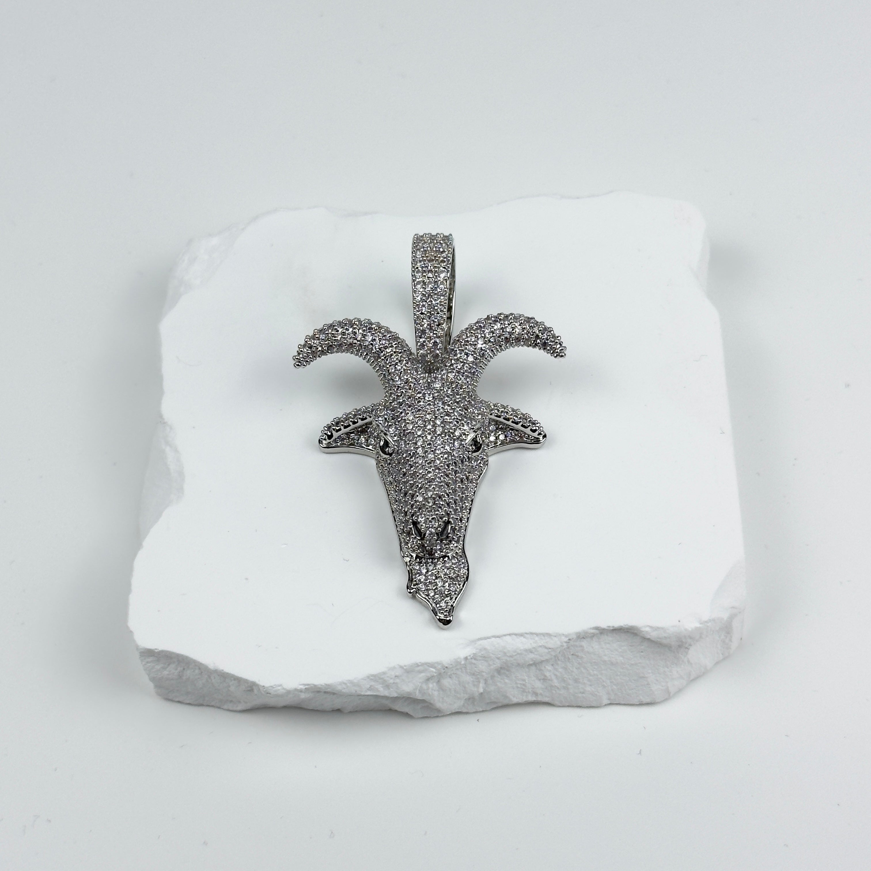 ANHENG GOAT HEAD - SØLV