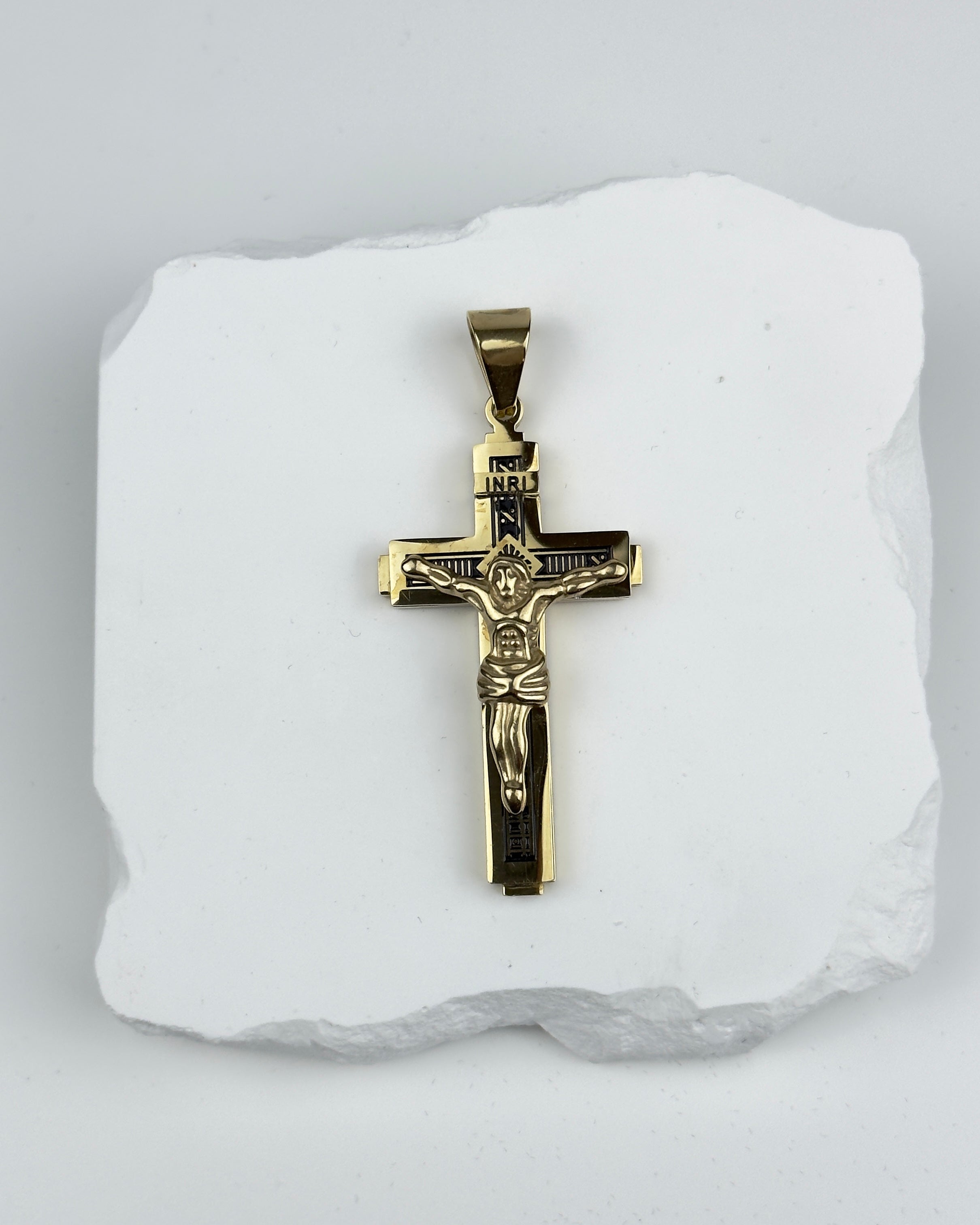 CROCE PENDANT - GOLD