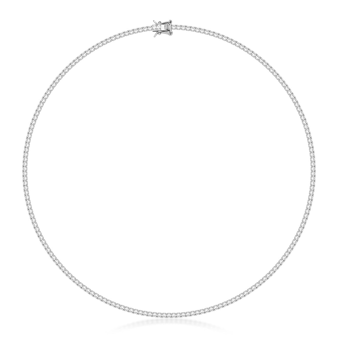 TENNIS HALSKJEDE LUKSUS - SØLV (2MM)