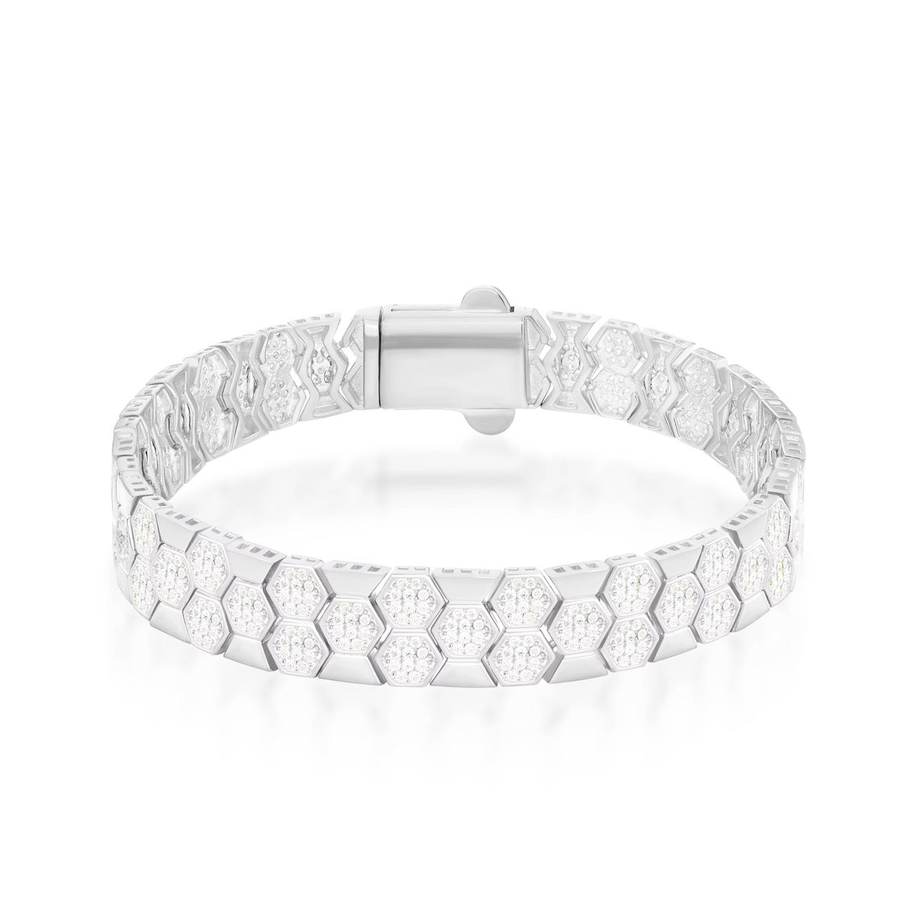 GIULIA BRACELET MOISSANITE S925 - SILVER