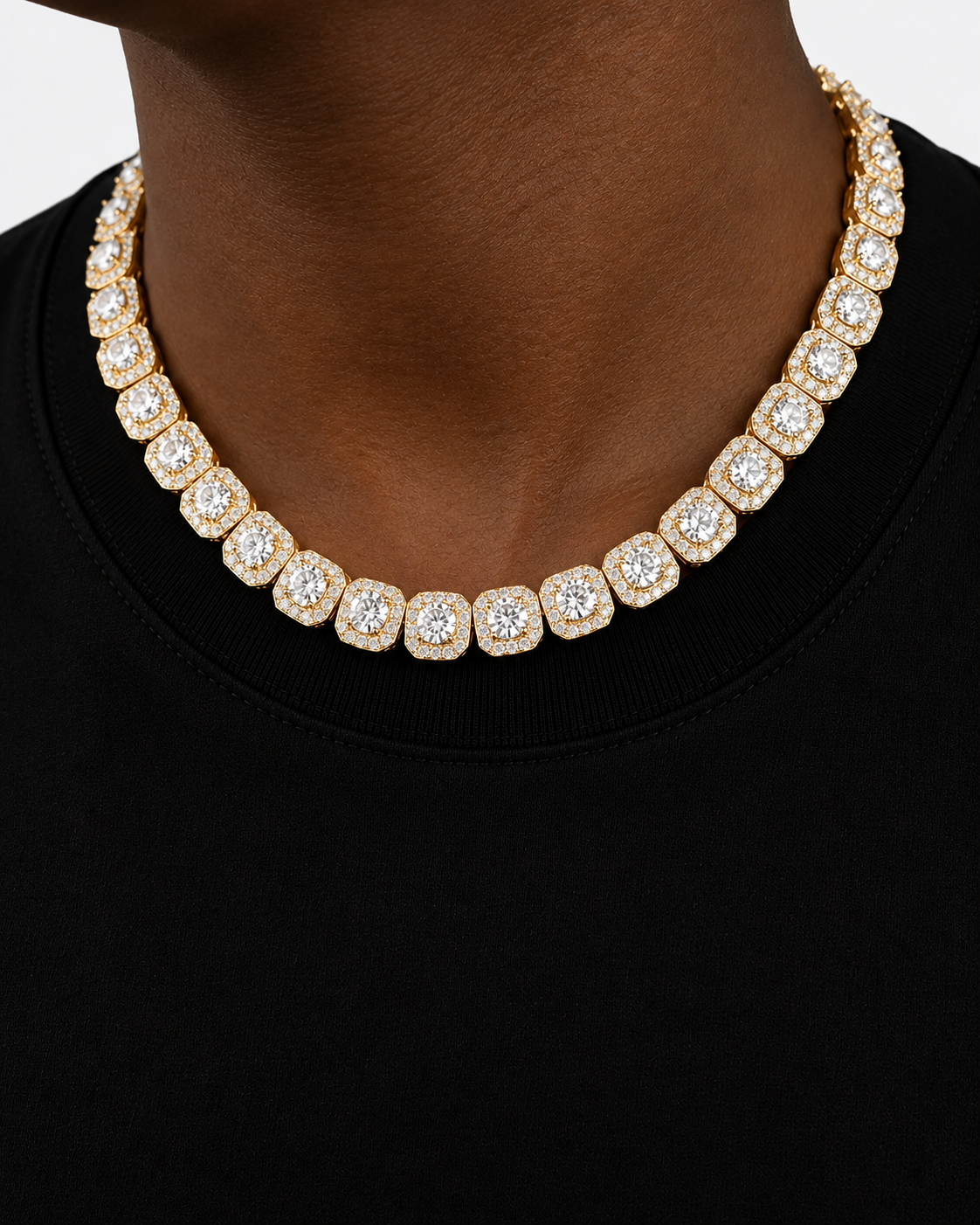 MONACO ICE NECKLACE - GOLD