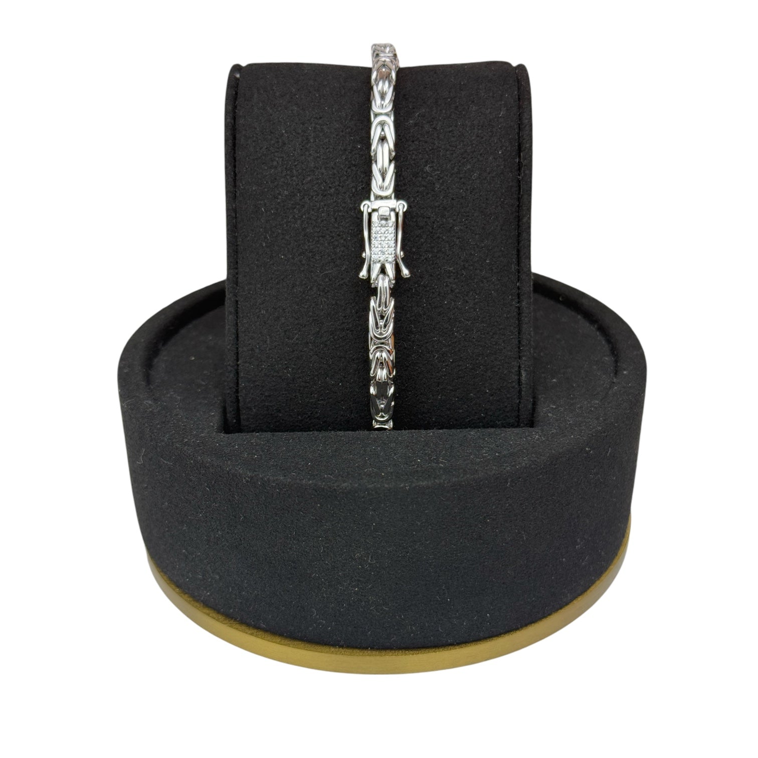 BYZANTINE BRACELET S925 - SILVER (4MM)