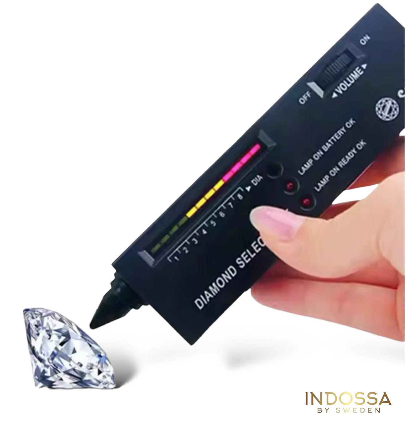 ØREDOBBER KLÖVER MOISSANITE S925 - SØLV