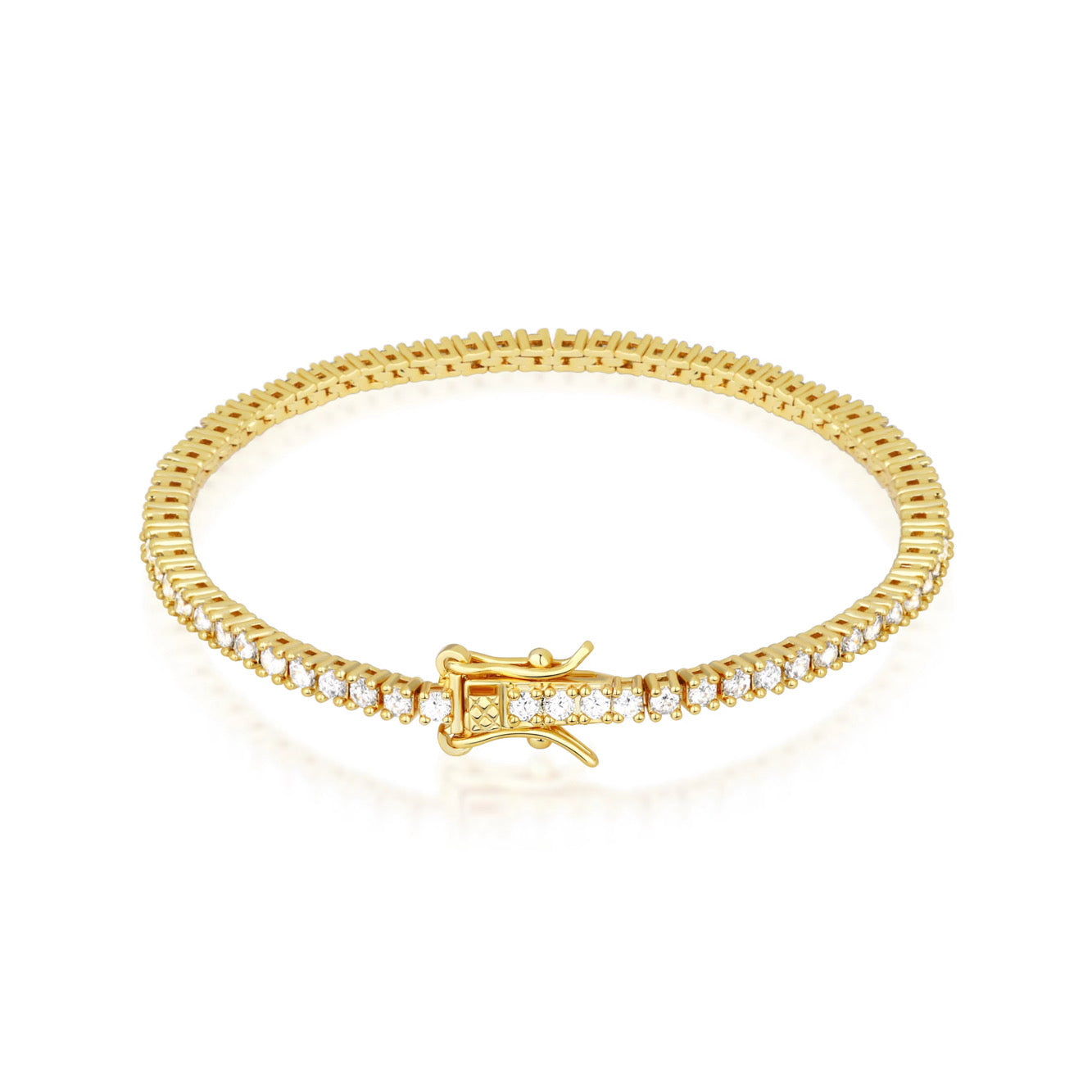 TENNIS BRACELET LUXURY - GOLD (2MM)