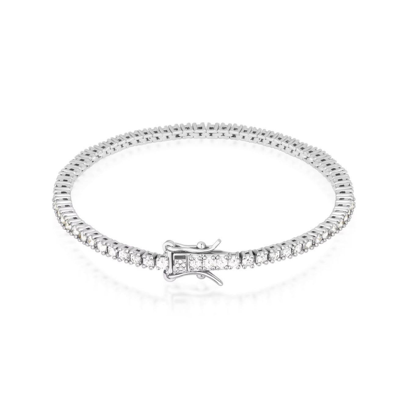 TENNIS BRACELET LUXURY - SILVER (2MM)
