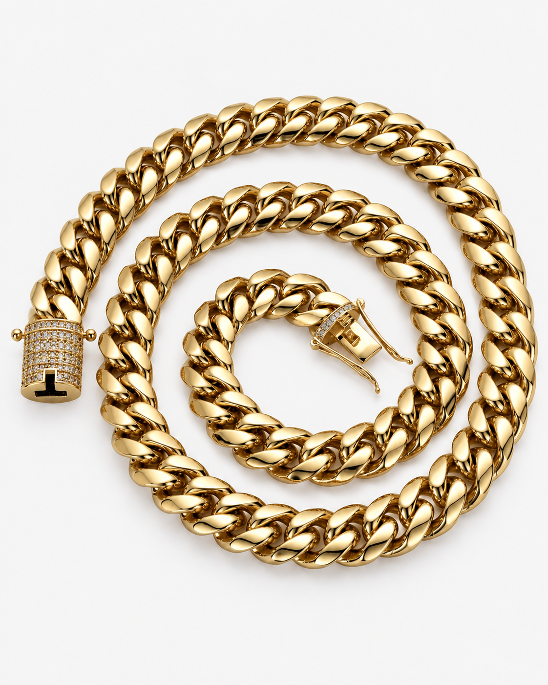 CUBAN NECKLACE LUXURY - GOLD (10MM)