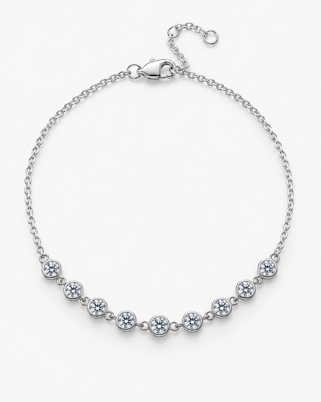 NOVE DIAMOND BRACELET MOISSANITE S925 - SILVER