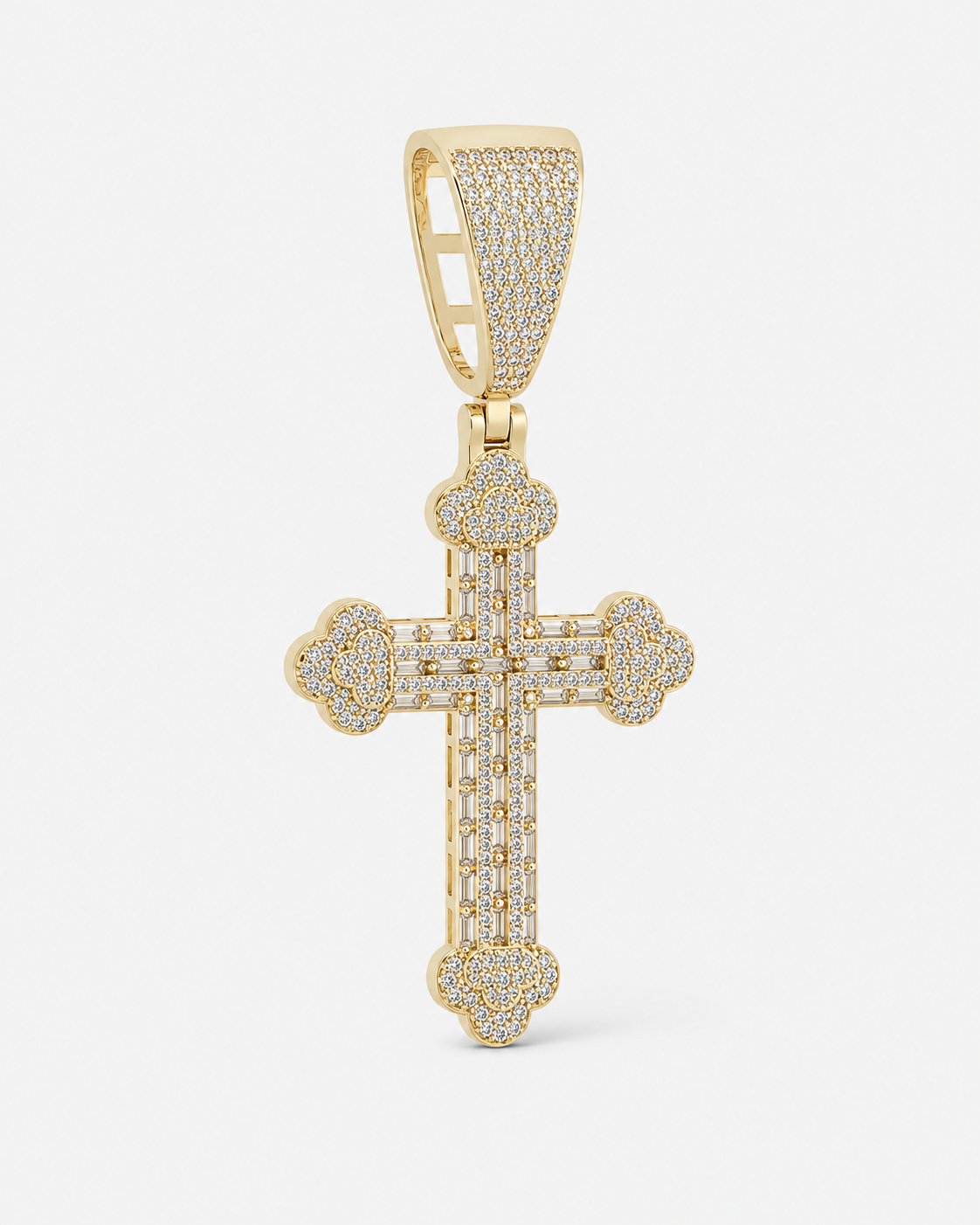 LUXURY CROSS PENDANT - GOLD