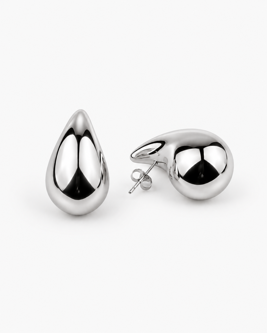DROP EARRINGS - SILVER