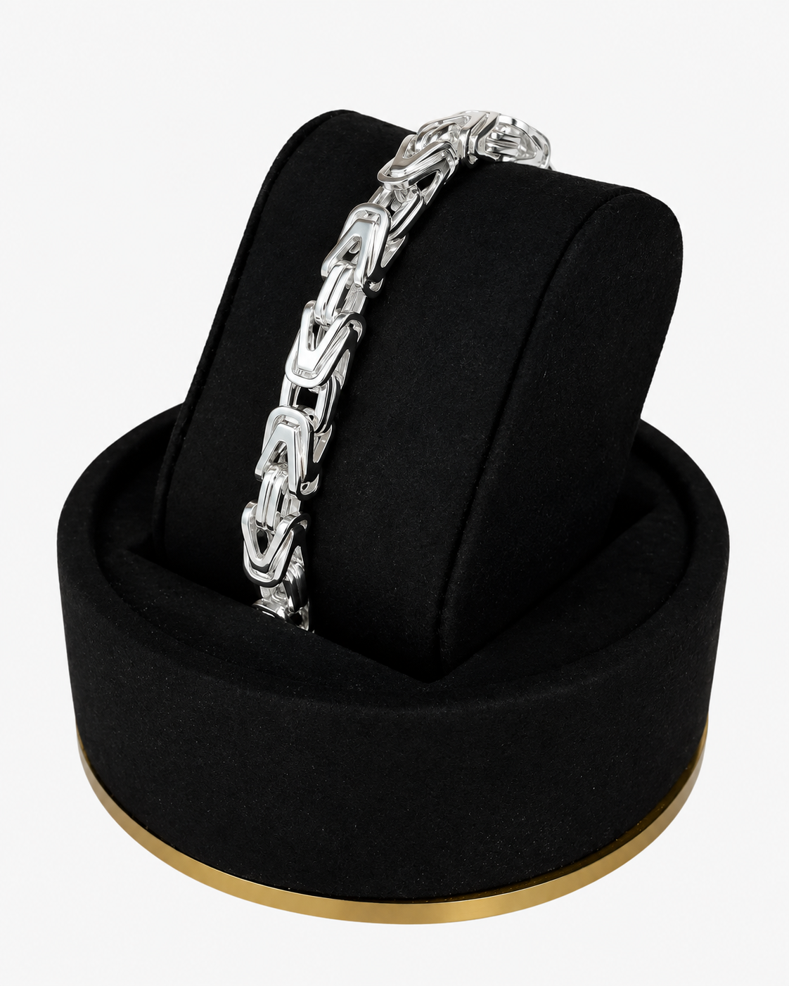 BYZANTINE K1 BRACELET - SILVER (6MM)