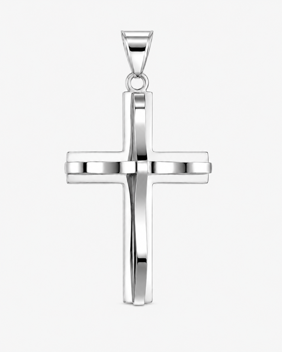 PENDANT CROSS - SILVER