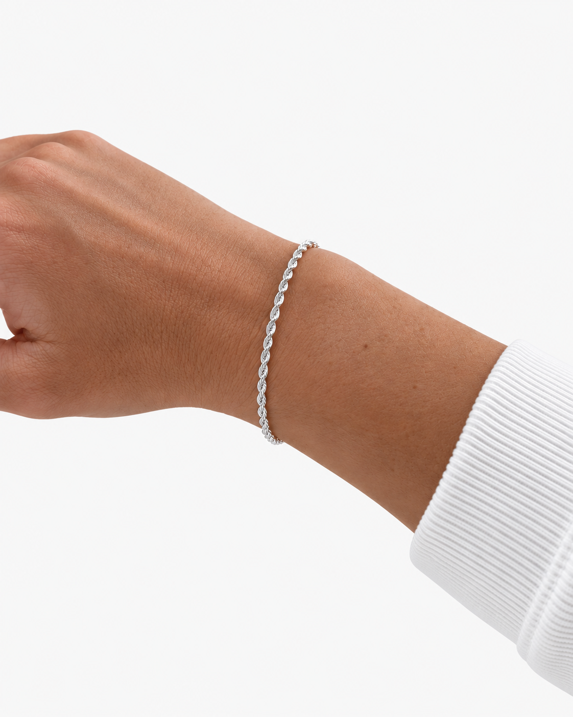 BRACELET STHLM - SILVER (3MM)