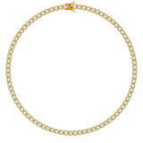 TENNIS NECKLACE LUXURY - GOLD (5MM)