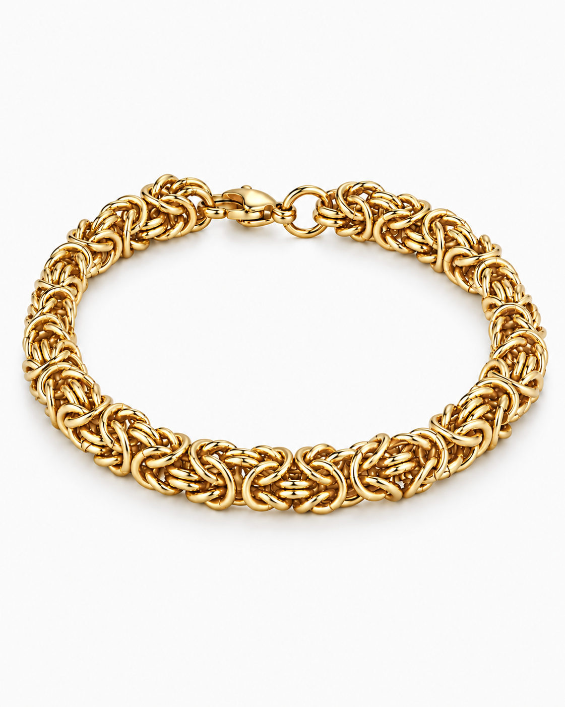 BYZANTINE K2 BRACELET - GOLD (8MM)