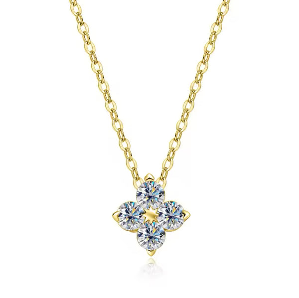 PALMARIA NECKLACE MOISSANITE S925 - GOLD