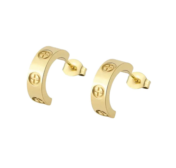 EARRINGS PARIS V2 - GOLD