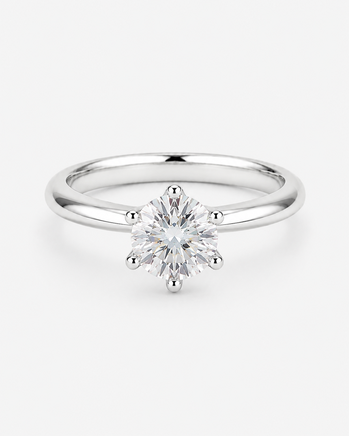 DIAMOND RING MOISSANITE S925 - SILVER