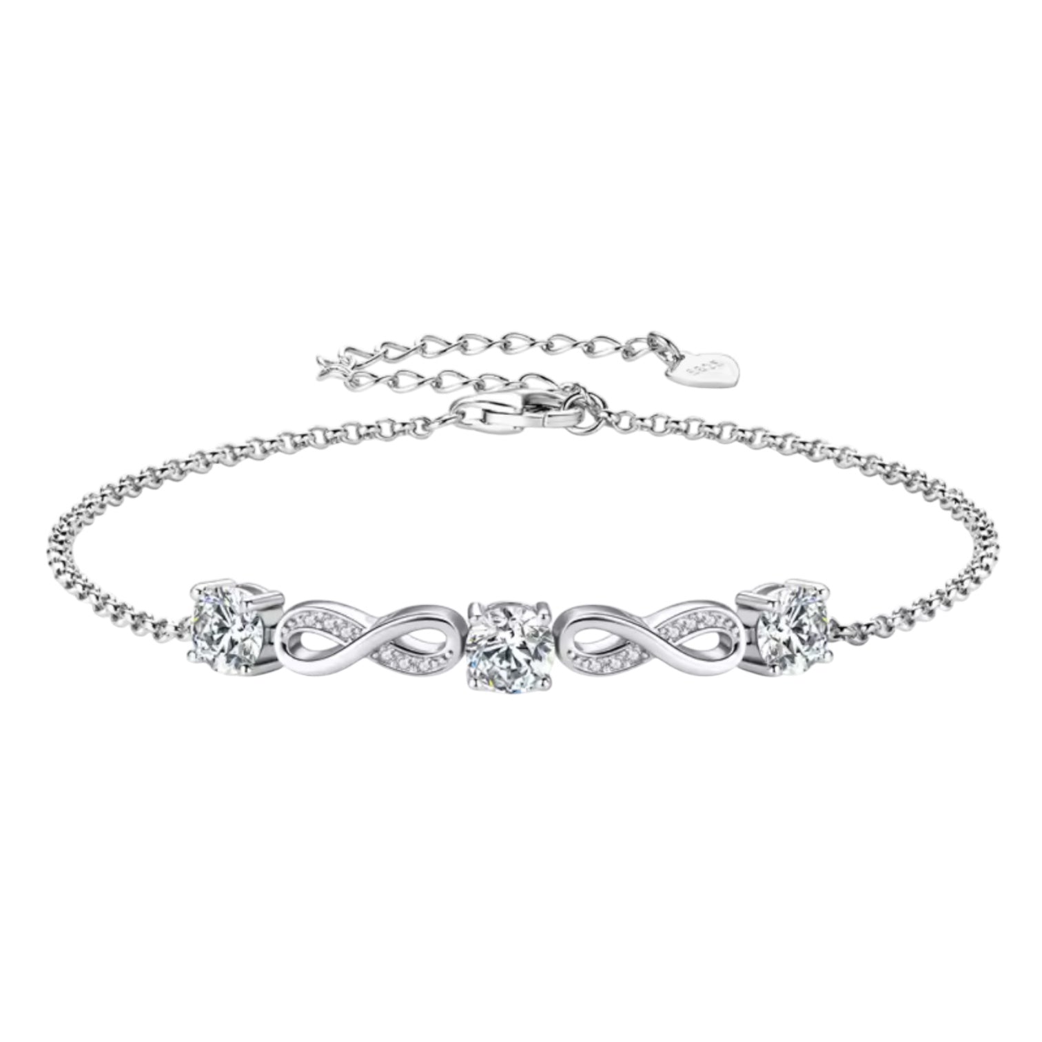 BRACELET AURORA MOISSANITE S925 - SILVER