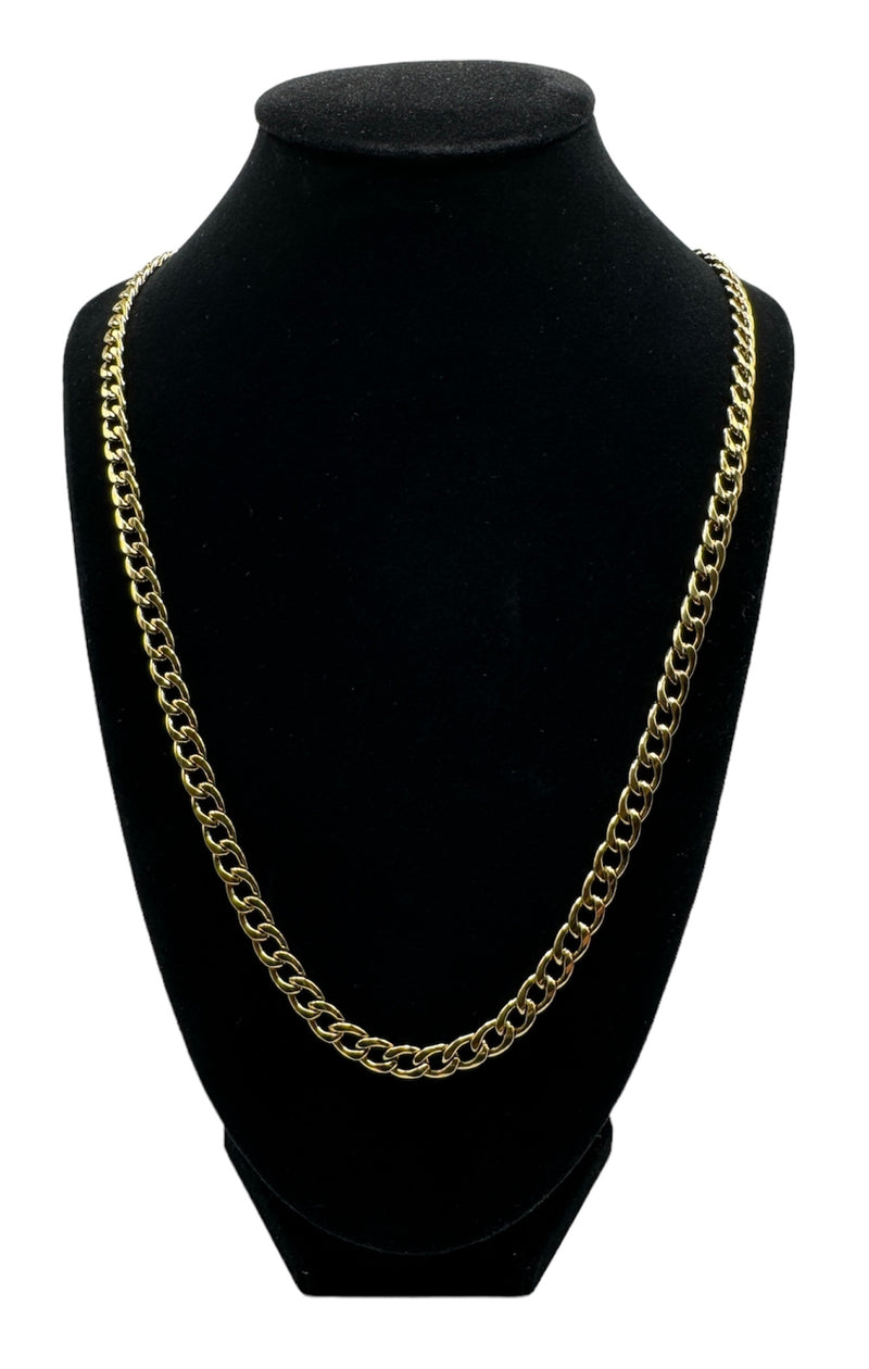 CUBAN NECKLACE - GOLD (6MM)