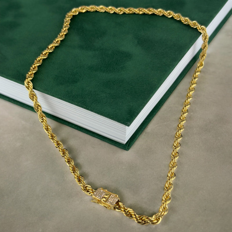 NECKLACE STHLM LUXURY - GOLD (6MM)