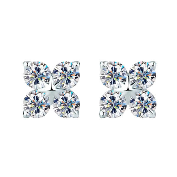 EARRINGS PALMARIA MOISSANITE S925 - SILVER