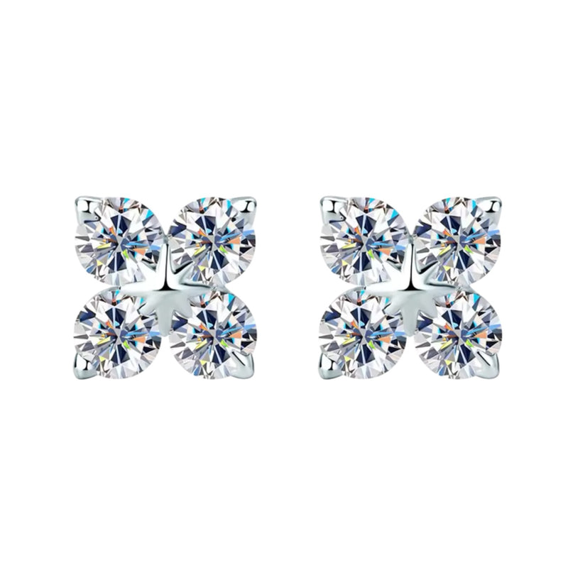 EARRINGS PALMARIA MOISSANITE S925 - SILVER