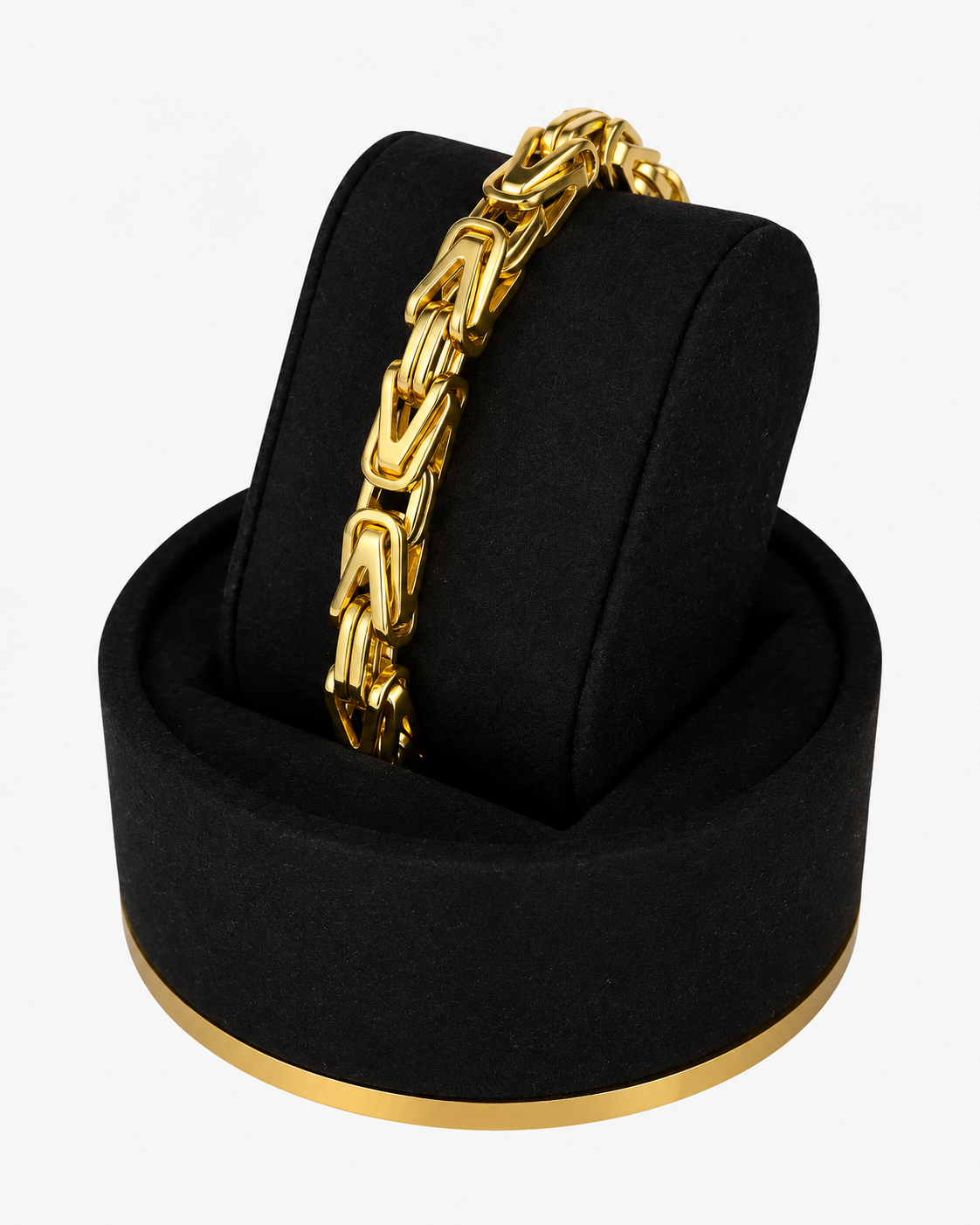 BYZANTINE K1 BRACELET - GOLD (8MM)