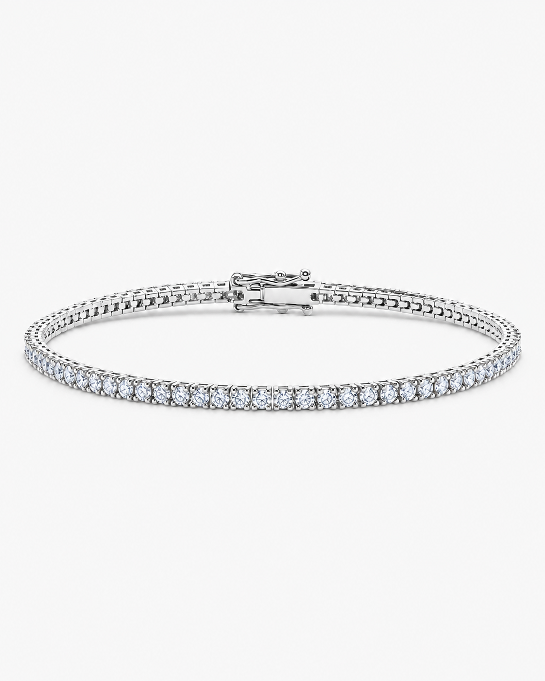TENNIS BRACELET LUXURY - SILVER (2MM)
