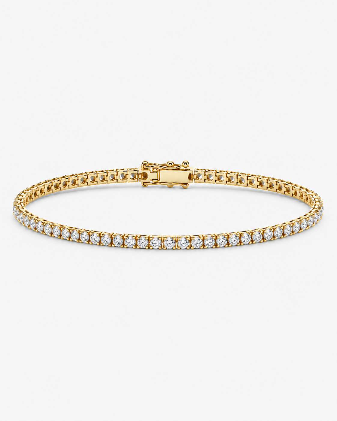 TENNIS BRACELET LUXURY - GOLD (2MM)