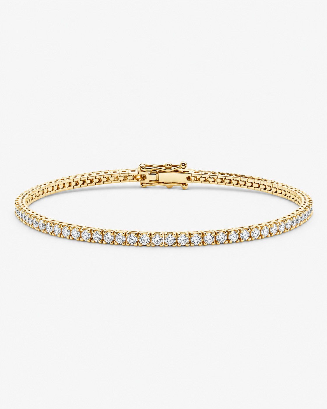 TENNIS BRACELET LUXURY - GOLD (2MM)