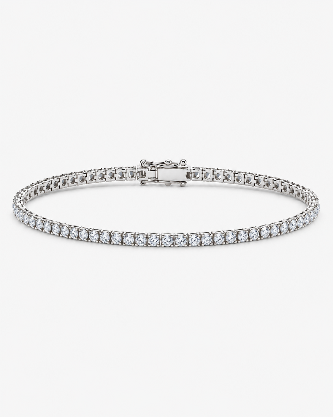 TENNIS BRACELET LUXURY - SILVER (2MM)